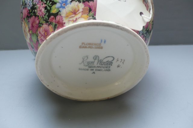 Royal Winton Vintage Florence Chintz Teapot