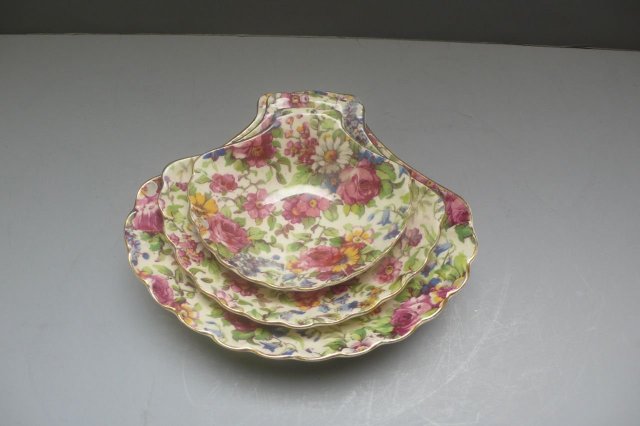 Royal Winton Vintage Summertime Set 3 Shell