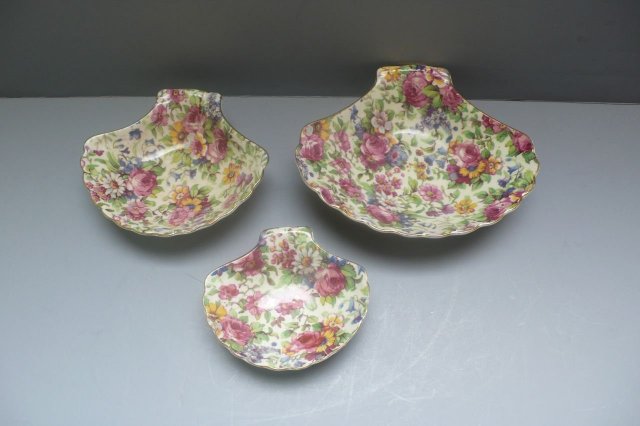Royal Winton Vintage Summertime Set 3 Shell