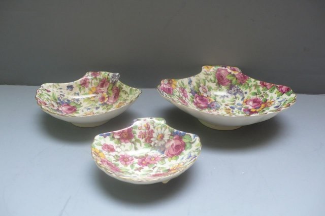 Royal Winton Vintage Summertime Set 3 Shell
