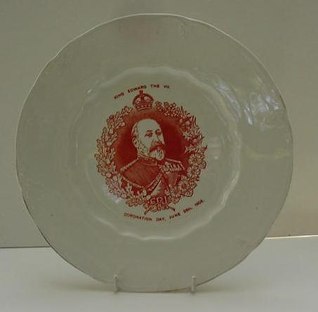 Commemorative: King Edward VII Coronation Plate