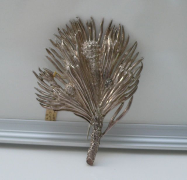 Victorian Sterling Large Kilt Brooch