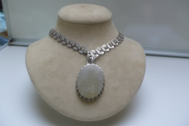 Victorian Sterling Silver Necklace and Locket