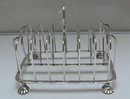 Sterling Silver Large English Toast Rack - London 1819