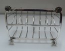 Sterling Silver Large English Toast Rack - London 1819