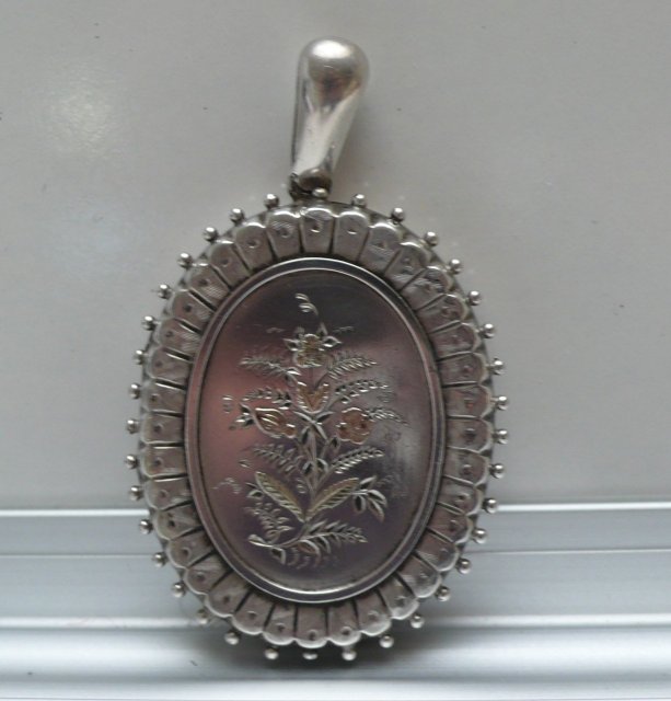 Victorian Sterling Silver Locket