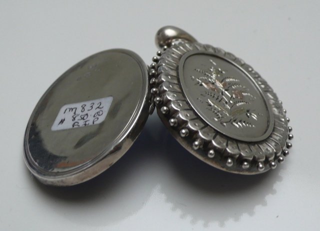 Victorian Sterling Silver Locket