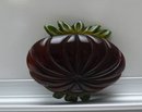 Bakelite Vintage Pumpkin/Squash Brooch