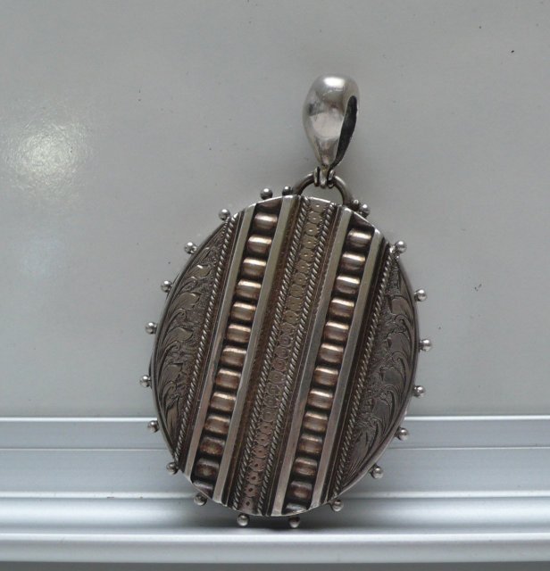 Victorian Sterling Silver Locket