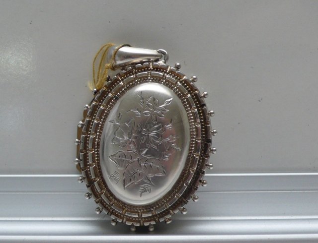 Victorian Sterling Silver Locket