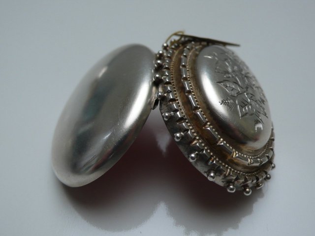 Victorian Sterling Silver Locket