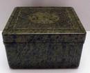 Bakelite Early English Mottled Green Box