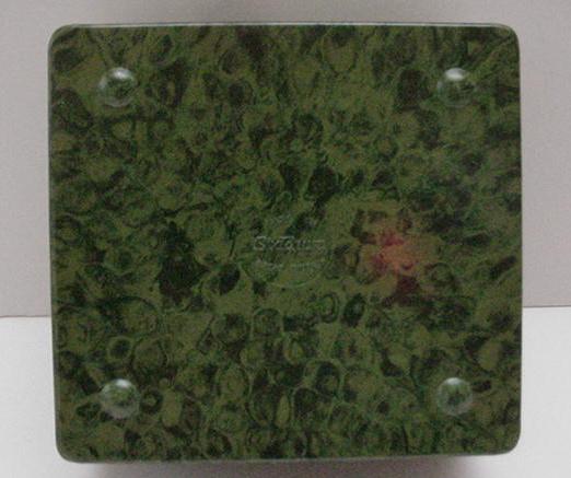Bakelite Early English Mottled Green Box