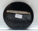 Bakelite Vintage Large Black Flower Brooch