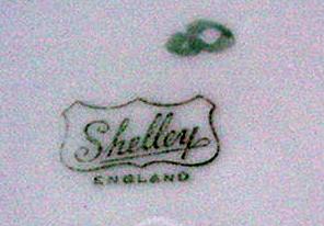 Shelley Queen Anne My Garden Sandwich Plate