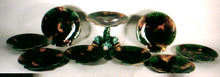 Majolica Ice Cream Set
