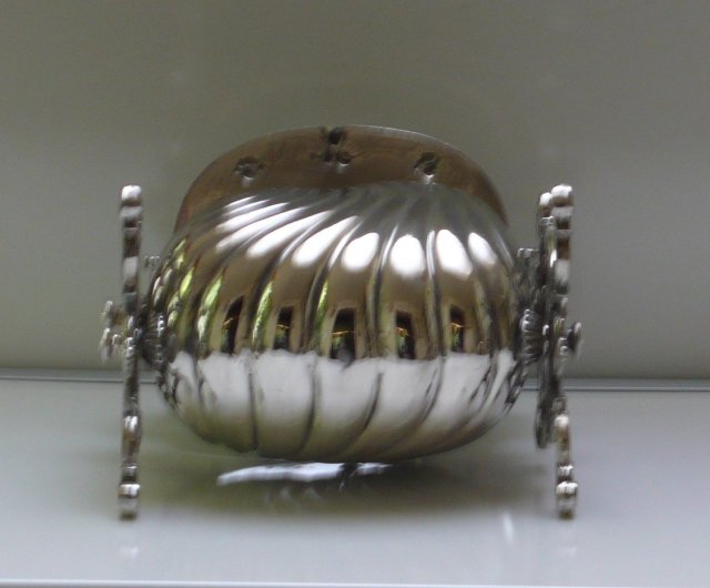 Victorian Silver Plate Pocket Book Biscuit Box
