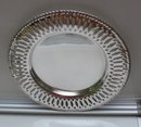 Victorian Silver Plate 2 Tier Cake Server