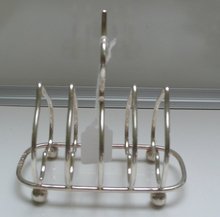 Victorian Sterling Toast Rack