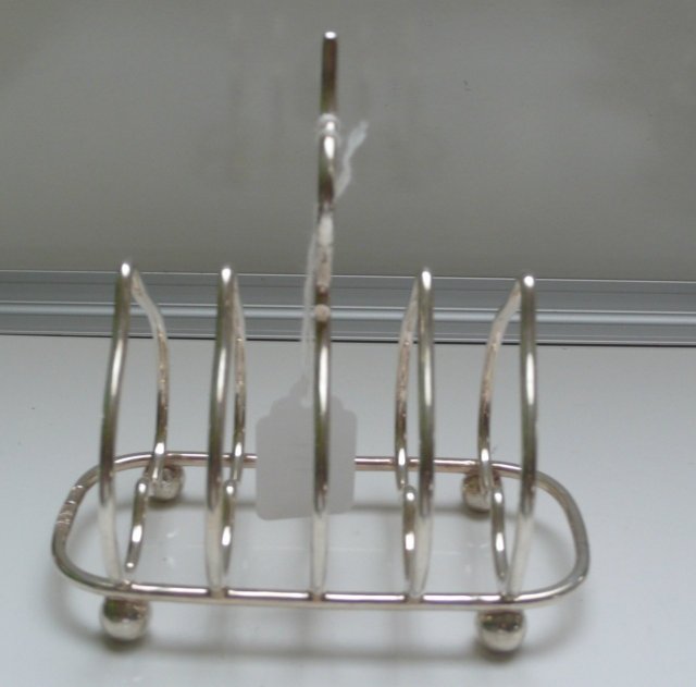 Victorian Sterling Toast Rack