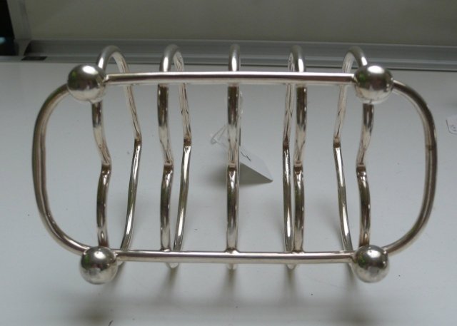 Victorian Sterling Toast Rack