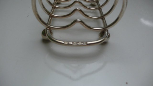 Victorian Sterling Toast Rack
