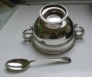 English Silver Christening Set