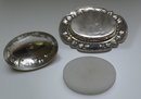 Victorian Silver Plate Oval Covered Dish/Swan Handle