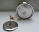 Victorian Silver Plate Castle Shaped Biscuit Box