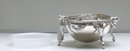 Victorian Silver plate and glass revolving top