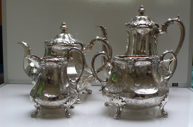 Victorian Sterling Silver Teaset
