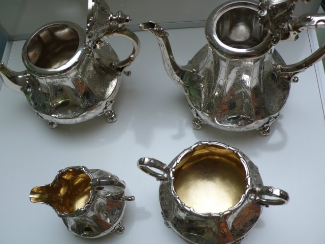 Victorian Sterling Silver Teaset