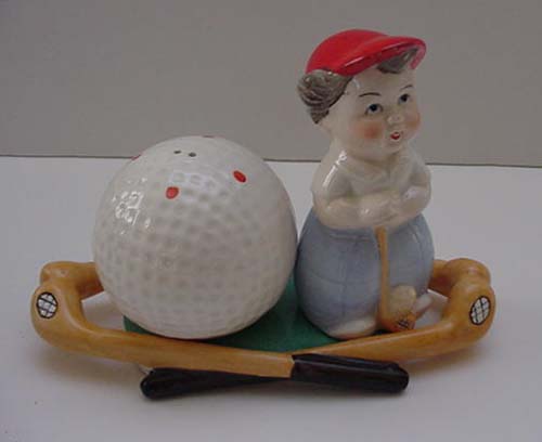German Goebbels Golf Cruet