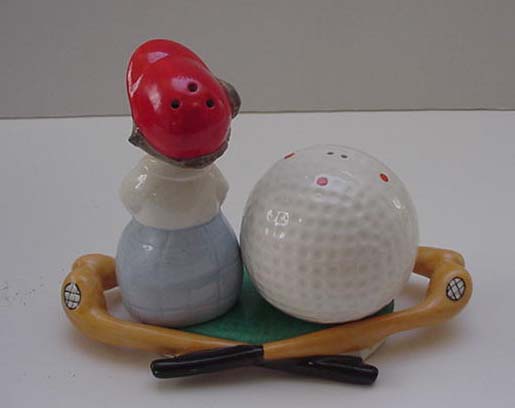 German Goebbels Golf Cruet