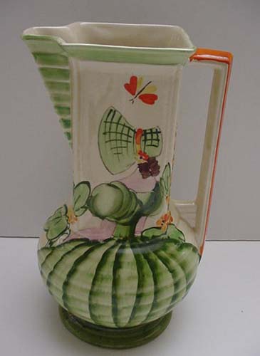 Myott Deco Little Girl Pitcher
