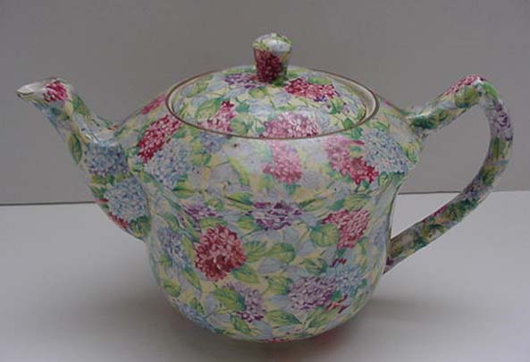 James Kent Vintage Hydrangea Teapot