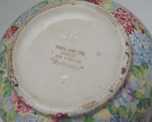 James Kent Vintage Hydrangea Teapot