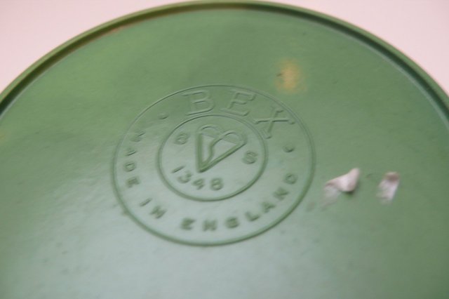Bakelite Vintage Set of Stacking Green Measuring Cups