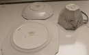 Shelley English Bone China Queen Anne Country Blue Bell Trio