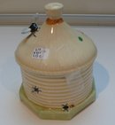 Crown Devon English China Bee Honey Jar