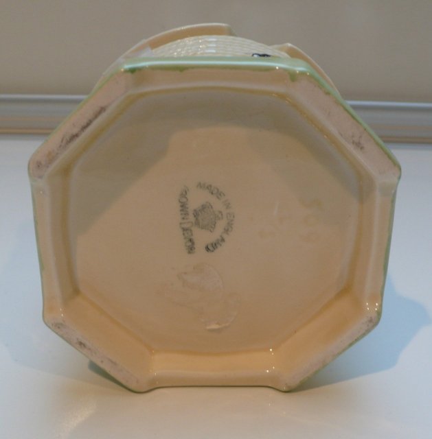 Crown Devon English China Bee Honey Jar