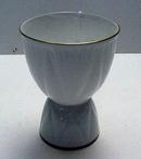Shelley Dainty White Double Egg Cup