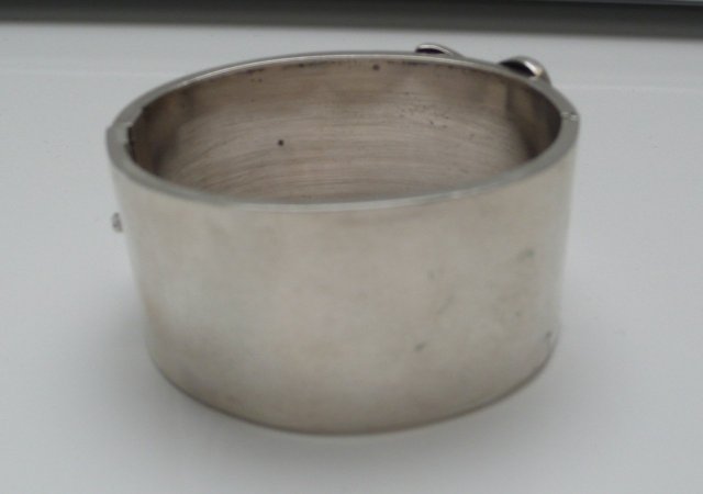 Victorian Sterling Silver Bangle