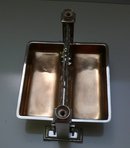 Victorian Silver Plate Small Slim Biscuit Box