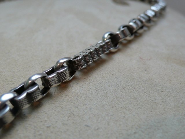 Victorian Sterling Silver Prince Albert Necklace