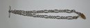 Victorian sterling silver Prince Albert Necklace