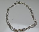 Victorian sterling silver Prince Albert Necklace