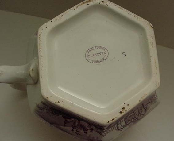 J&G Alcock English Ironstone Pitcher