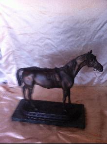 Jules Moigniez Bronze Horse Signed
