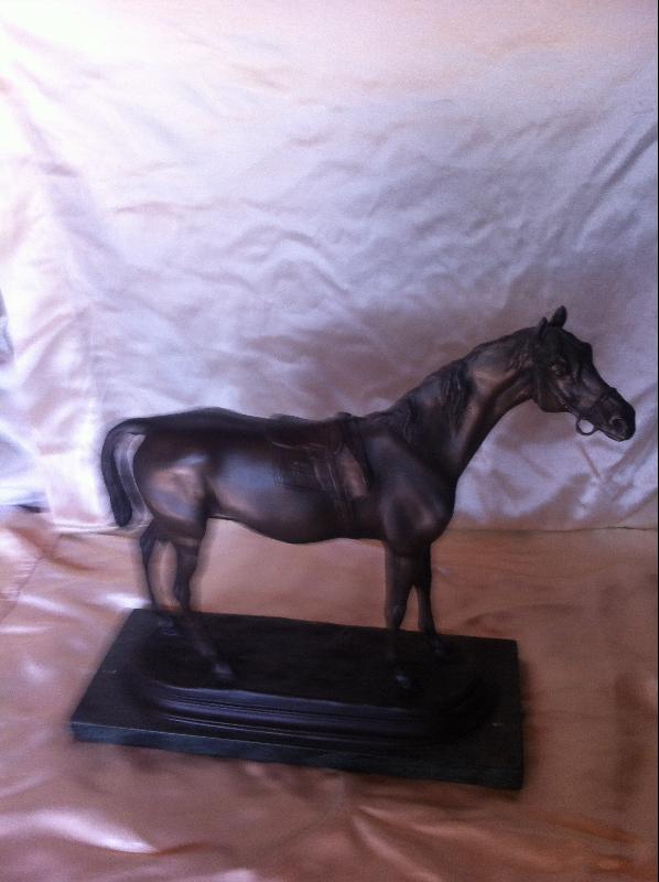 Jules Moigniez Bronze Horse Signed